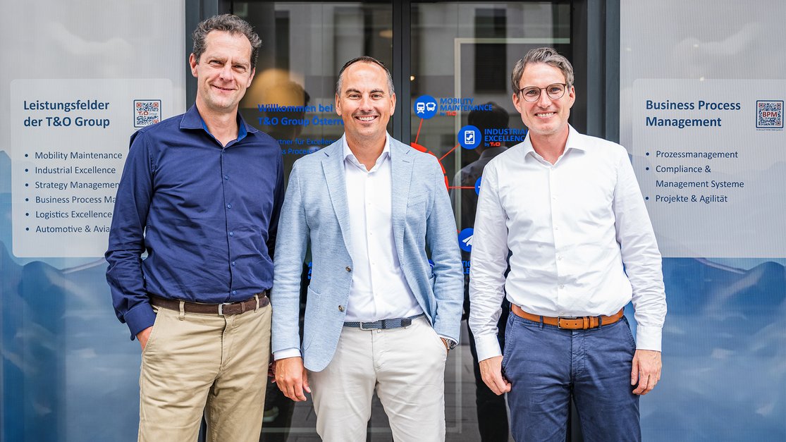 Gruppenfoto T&O Group Geschäftsführung